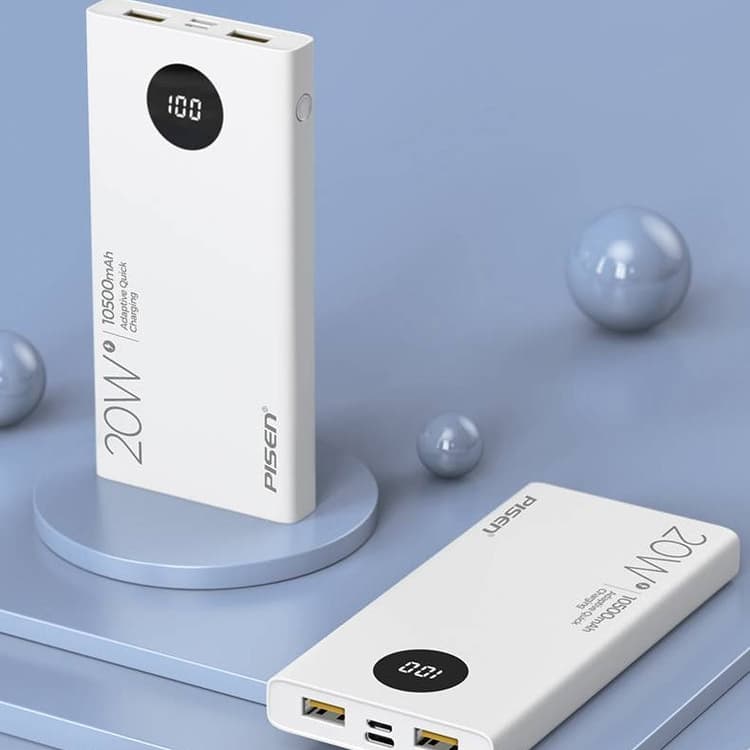 Ảnh Sạc dự phòng PISEN QUICK PowerU 10500mah (LED ) Ultra