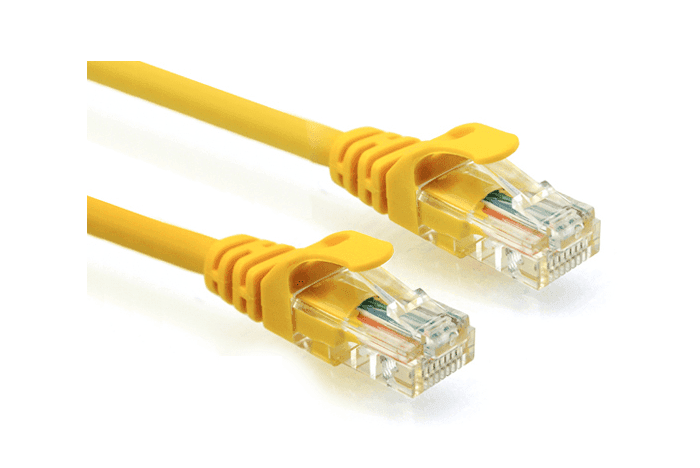 Ảnh Dây mạng CAT5e UTP lan, màu vàng, dài 1M Ugreen (11230) NW103