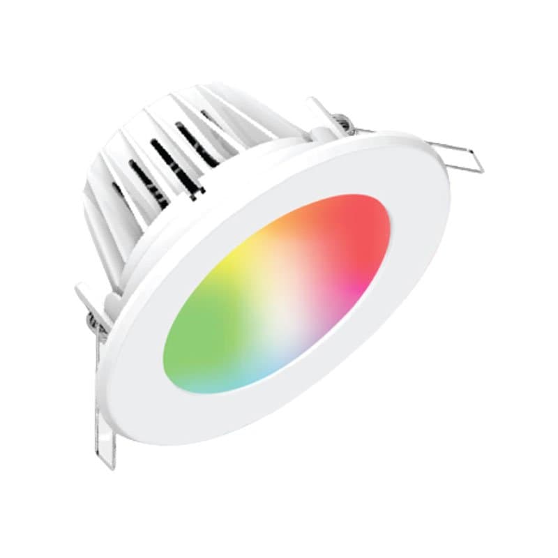 Ảnh Bộ đèn LED Downlight thông minh Điện Quang Apollo ĐQ SLRD04SM 077DW 115 (7W, đa chức năng, 4.5 inch, điều khiển sắc màu RGB, SIG Mesh)