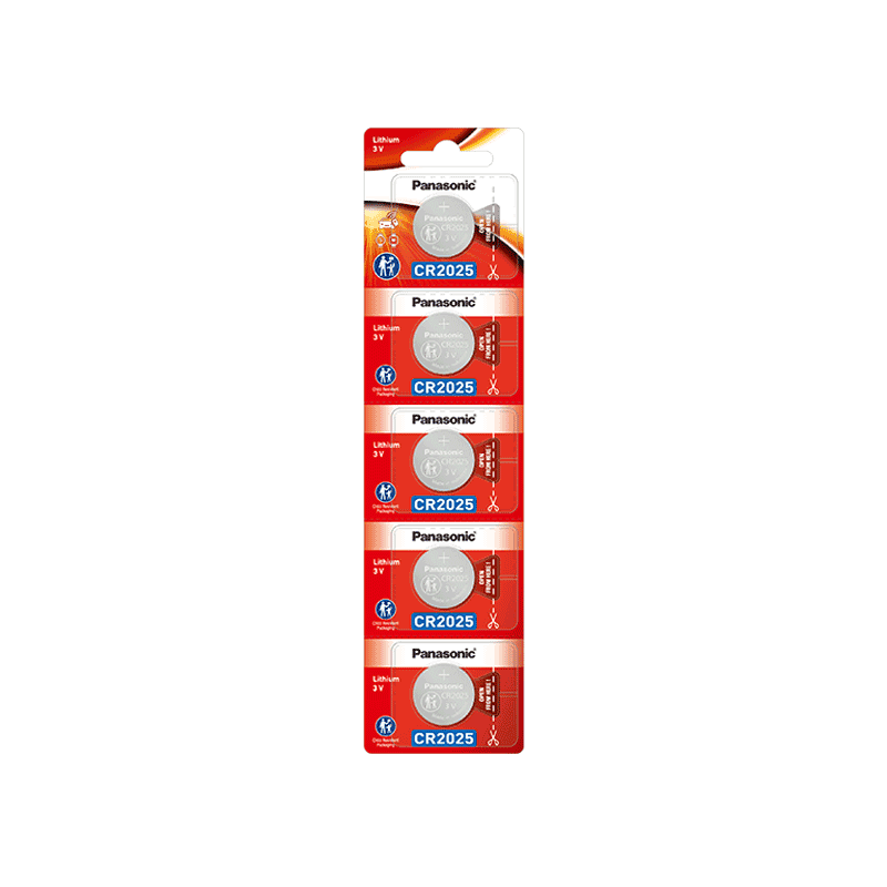 Ảnh Pin nút Panasonic Lithium Coin Battery CR-2025/5BN - 5 viên/ vỉ