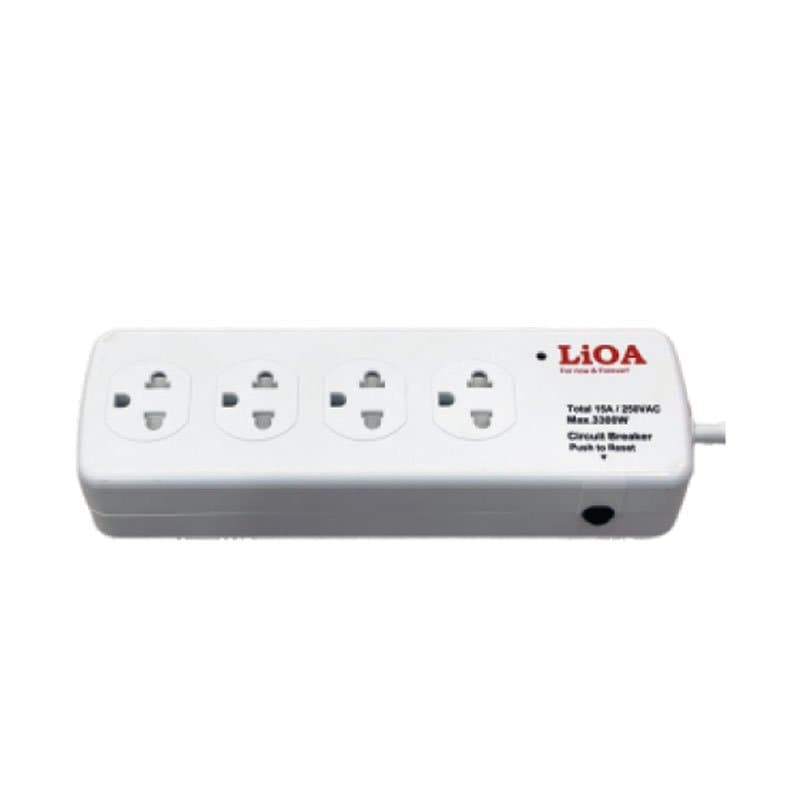 Ảnh Ổ cắm Lioa công suất cao 4SS dây 2.5mx2 15A