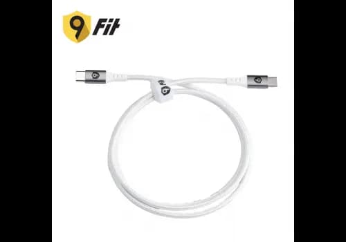 Ảnh Cáp 9FIT USB-C to USB-C 1M White - 9FCA001W