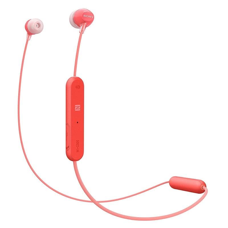 Ảnh Tai nghe nhét tai không dây Sony WI-C300/RZ E màu đỏ (Có Micro)