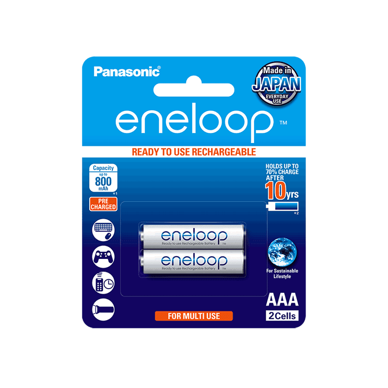 Ảnh Pin sạc Pana Eneloop BK-4MCCE/2BV - 2 viên AAA/ vỉ