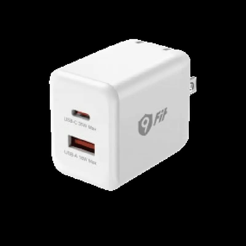 Ảnh Củ sạc 9FIT PD 35W 1A1C GaN White - 9FAC001W