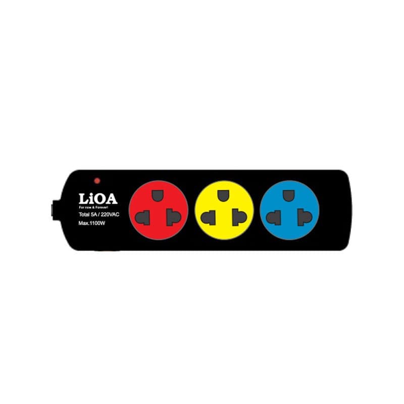 Ảnh Ổ cắm Lioa 3TN dây 3mx2 5A