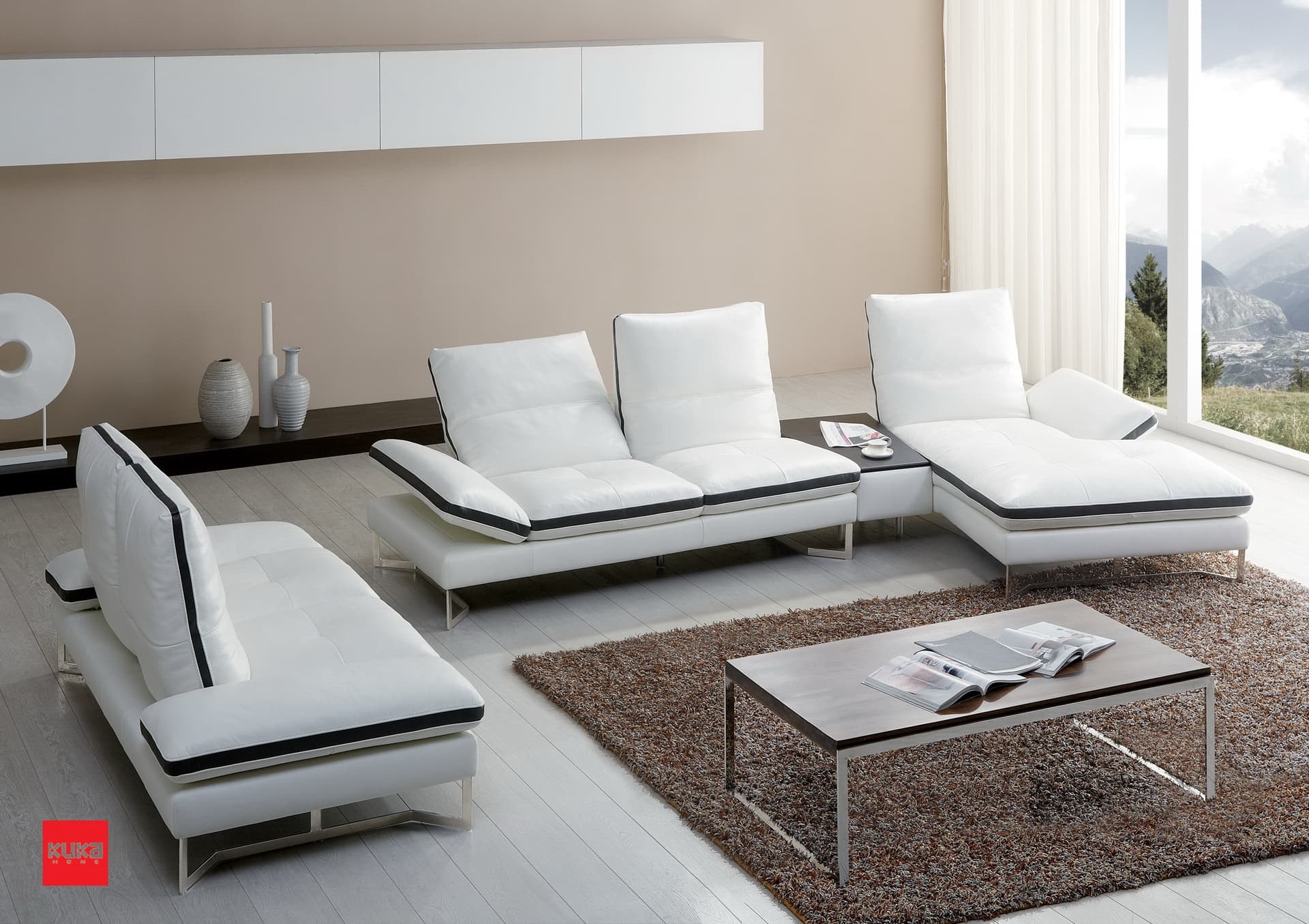 Ảnh Bộ sofa góc trái Kuka 1577