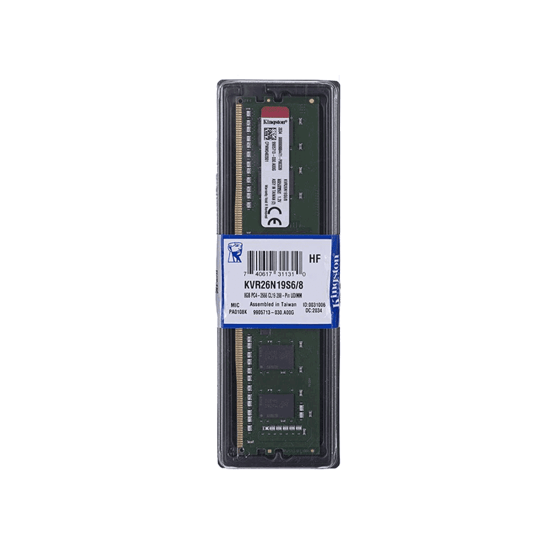 Ảnh Ram PC Kingston 8Gb 2666Mhz DDR4 Non-ECC CL19 DIMM 1Rx16