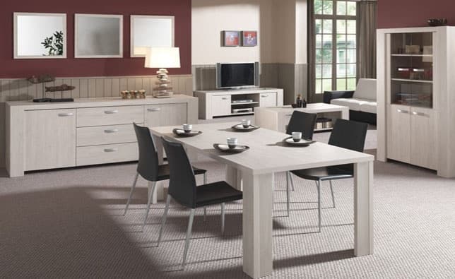 Ảnh Bàn ăn, TAKOTAF màu oak (2)
