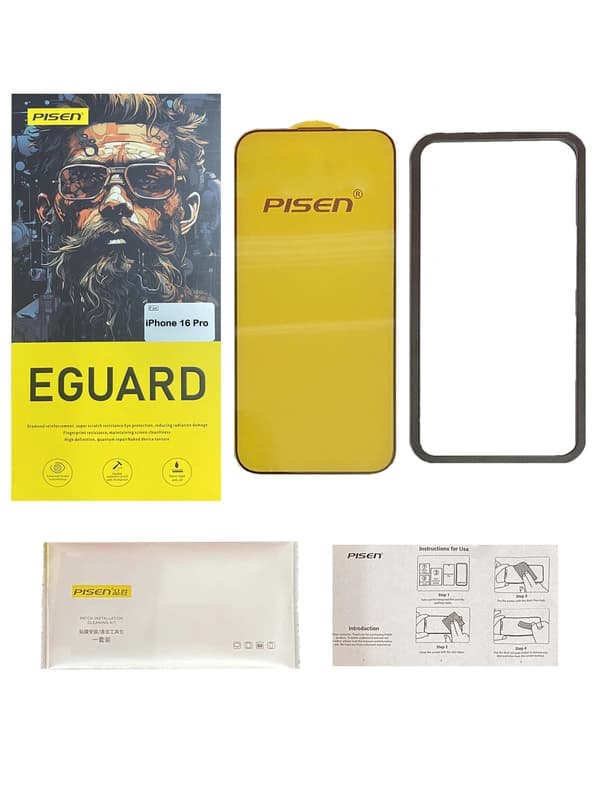 Ảnh Miếng dán cường lực PISEN-EGUARD (KING) High Level I16 Pro (MRE-TM87-I16 Pro Max) - Global