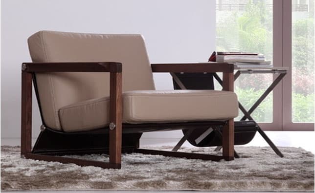 Ảnh Ghế đơn Valencasa S96-A màu nâu nhạt (1)