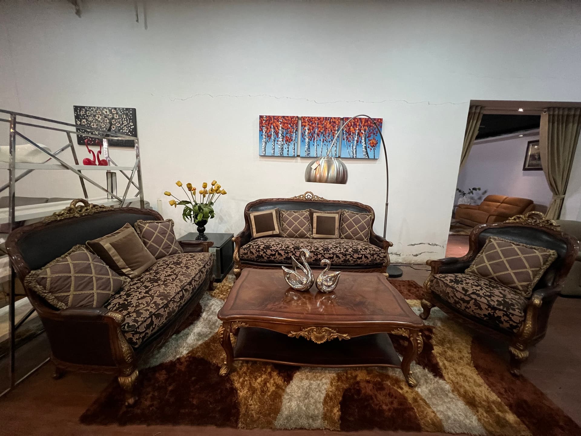 Ảnh Sofa 1+2+3, V3007B (3) - Thương hiệu Monarchy
