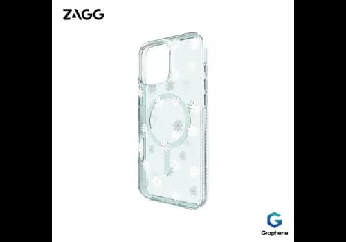 Ảnh Ốp lưng iPhone 16 Plus - ZAGG Milan Snap - Green Daisies - 702316374