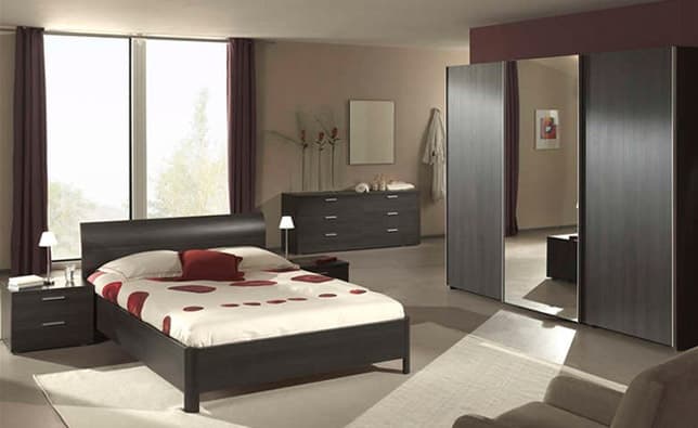 Ảnh Giường 1.8m, UL2B18SP205 màu oak (2) - Hãng Neyt nhập khẩu từ Bỉ