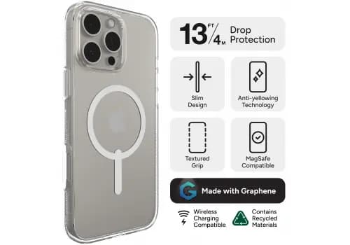 Ảnh Ốp lưng iPhone 16 Pro Max - ZAGG Crystal Palace Snap KS - Clear - 702315049