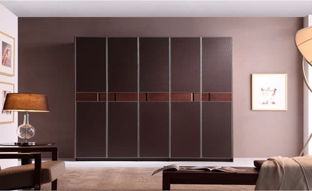 Ảnh Tủ quần áo 5 cánh, F090B-5 màu Walnut (21)