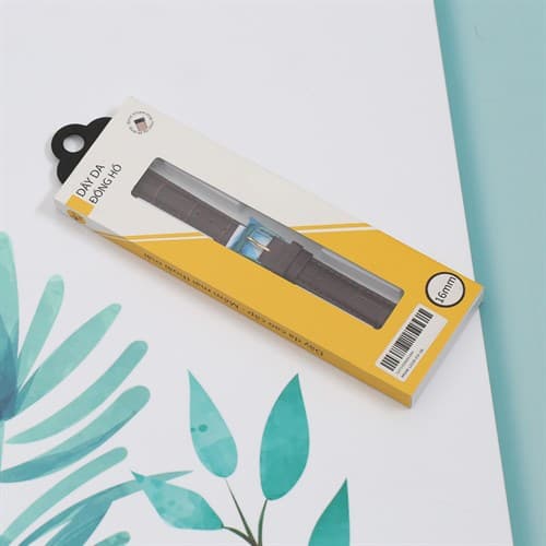 Ảnh Dây da đồng hồ 16mm L016-03-16 Nâu
