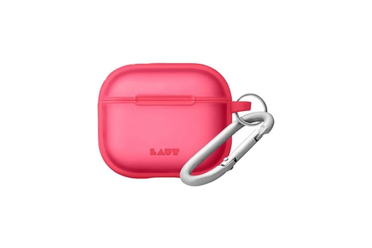 Ảnh Túi đựng AirPods 3 Nhựa cứng viền dẻo Laut HUEX