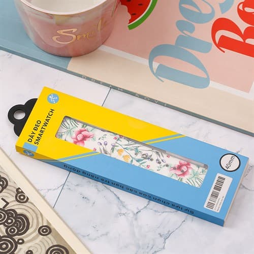 Ảnh Dây silicone MVW mặt 40mm M05-02-40 Hoa văn