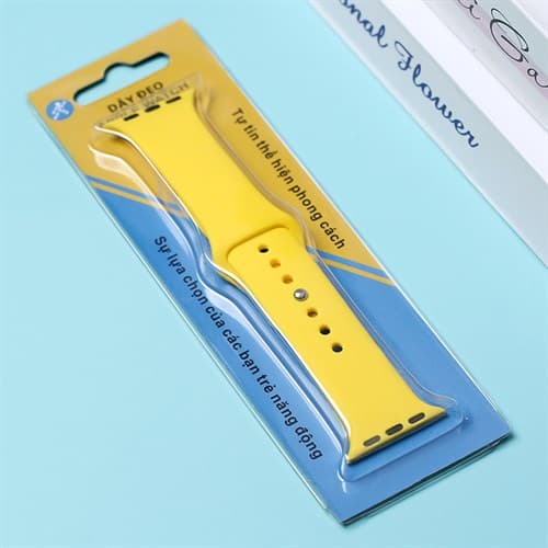 Ảnh Dây silicone Ruizhi mặt 40mm RZ-0100A Vàng