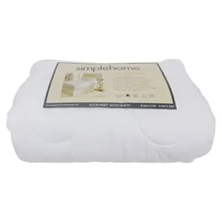 Ảnh Bảo Vệ Nệm SIMPLEHOME Trắng Trơn 1.8X2M