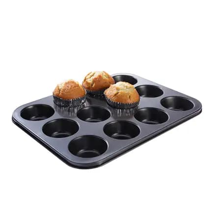 Ảnh KHAY NƯỚNG BÁNH 12 NGĂN 35X26.5X2.8CM ĐE
