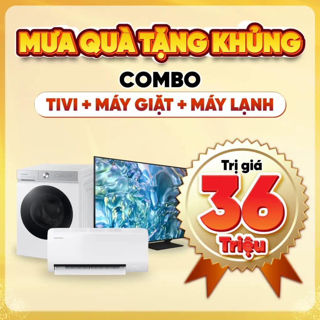 Ảnh Bộ Quà Tặng VIP Tivi + Máy Giặt + Máy Lạnh