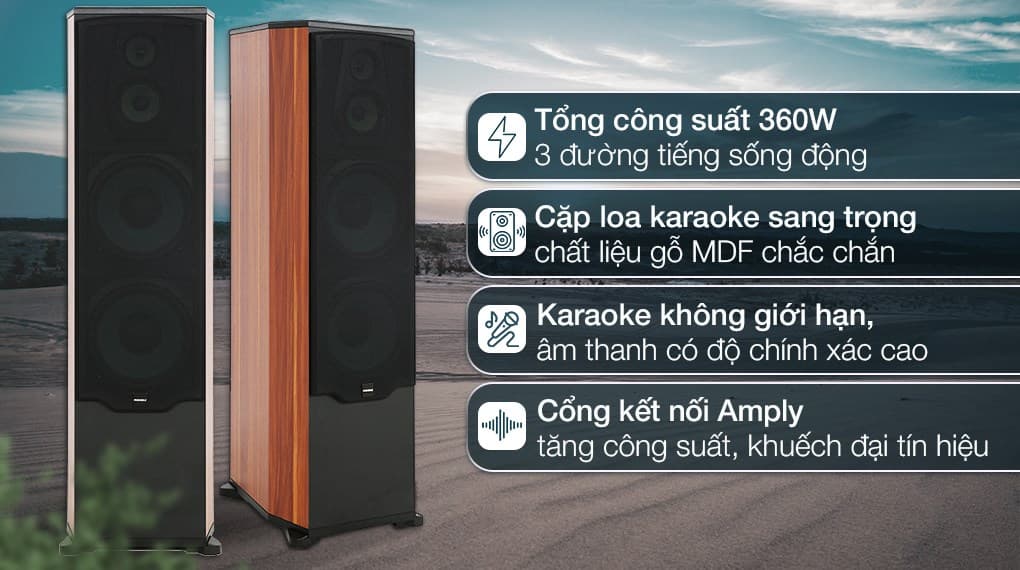 Ảnh Cặp loa karaoke Paramax LX-2800 360W