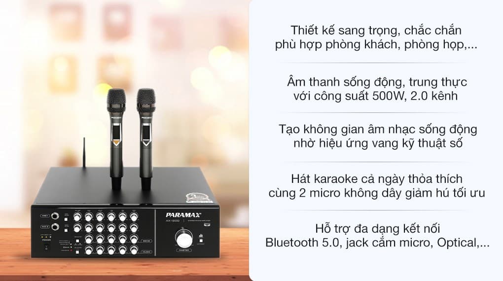 Ảnh Amply Paramax AX-1200 500W