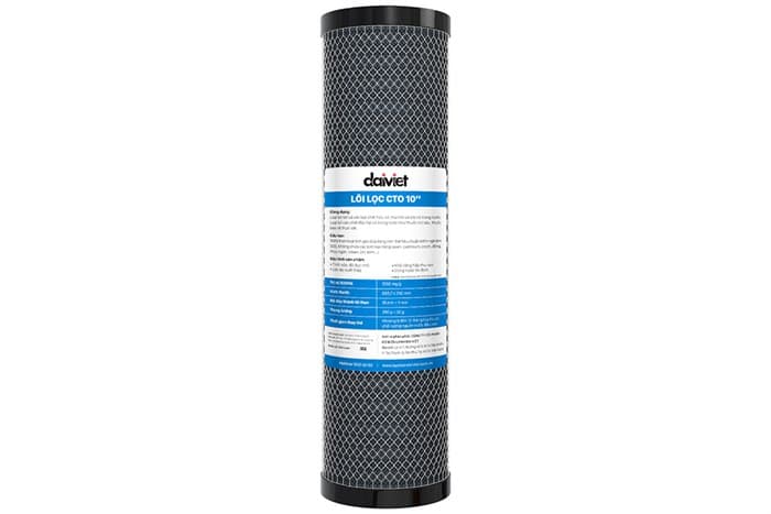 Ảnh Lõi lọc thô Daikiosan số 2 CTO 10 than hoạt tính