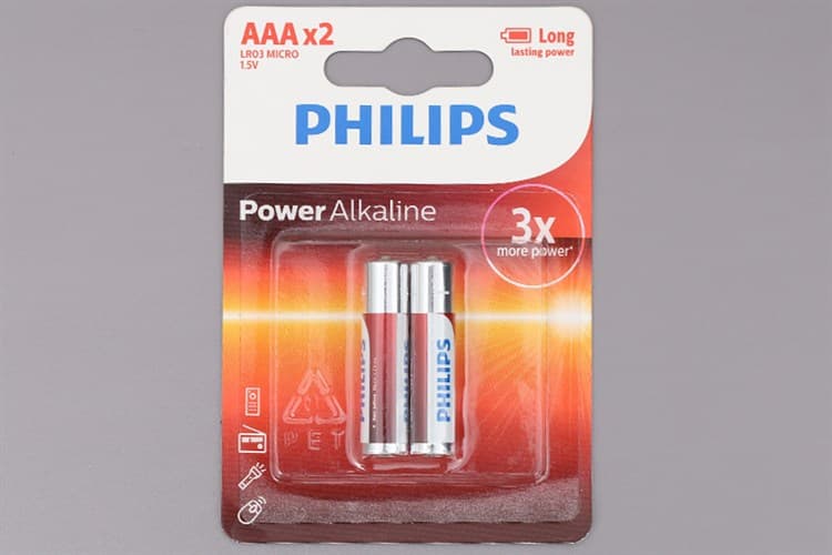 Ảnh Pin AAA 2 viên Alkaline Philips LR03P2B