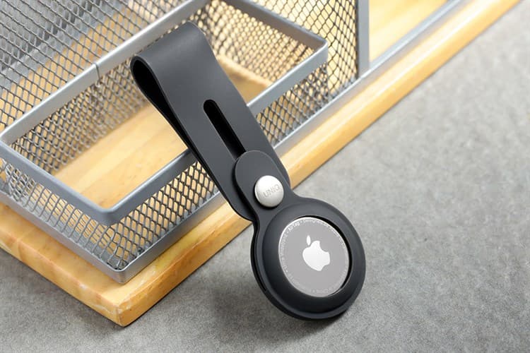 Ảnh Vỏ bảo vệ AirTag UniQ Silicone Vencer Đen