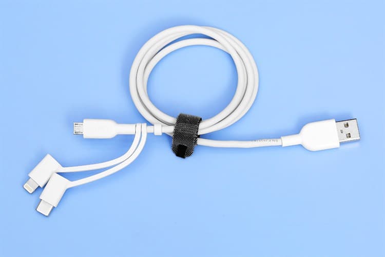 Ảnh Cáp 3 đầu Lightning Type C Micro 0.9m Anker Powerline II A8436 Trắng