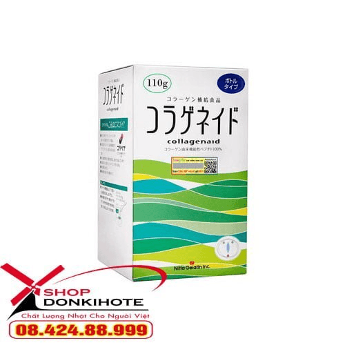Ảnh Nitta Gelatin Collagenaid 110g – Bột bổ sung collagen Trẻ hóa làn da, giúp da tươi trẻ