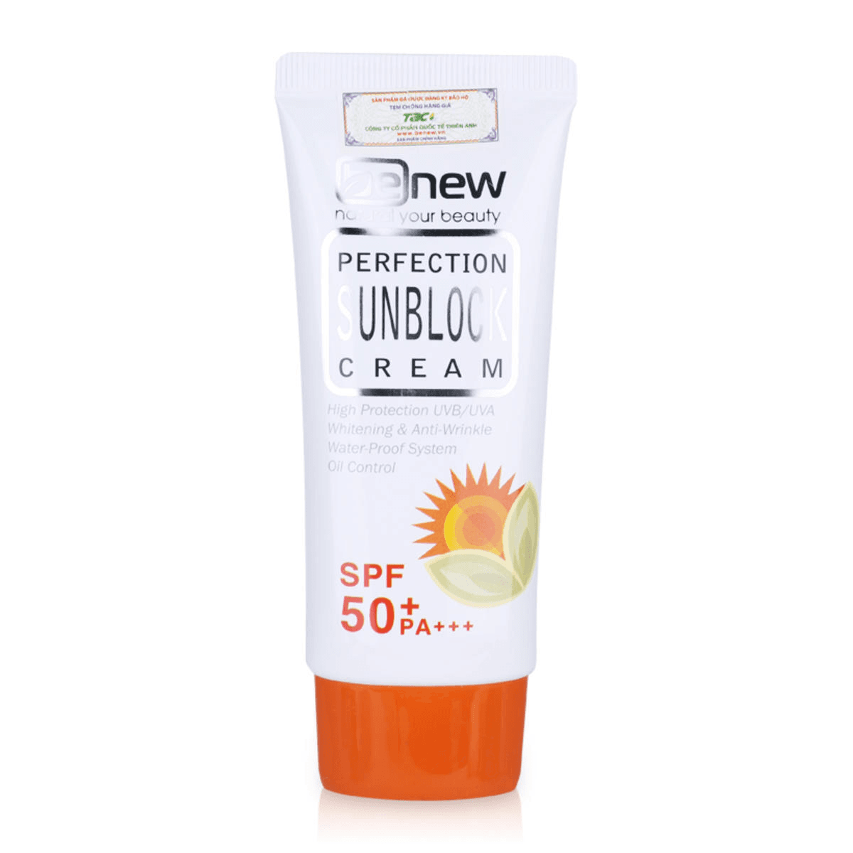 Ảnh Kem chống nắng dưỡng da Benew Perfection Sunblock Cream SPF50+ PA+++ 50ml