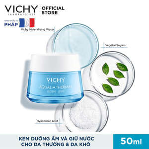 Ảnh Kem gel dưỡng ẩm và giữ nước Vichy Aqualia Light
