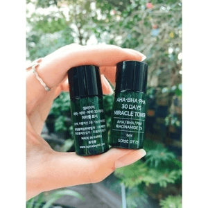 Ảnh Nước hoa hồng trị mụn AHA-BHA-PHA Some By Mi 30 Days Miracle Toner 6ml