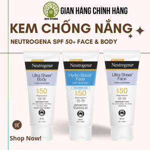 Ảnh Kem chống nắng Neutrogena Sensitive Skin SPF 60 - dành cho da nhạy cảm