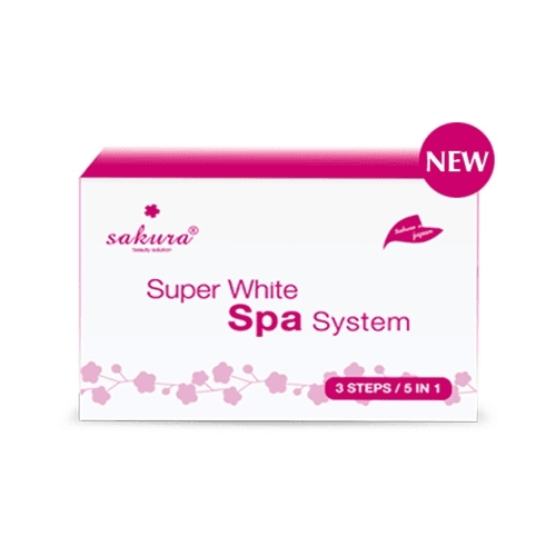 Ảnh Kem tắm trắng cao cấp Sakura Super White Spa System