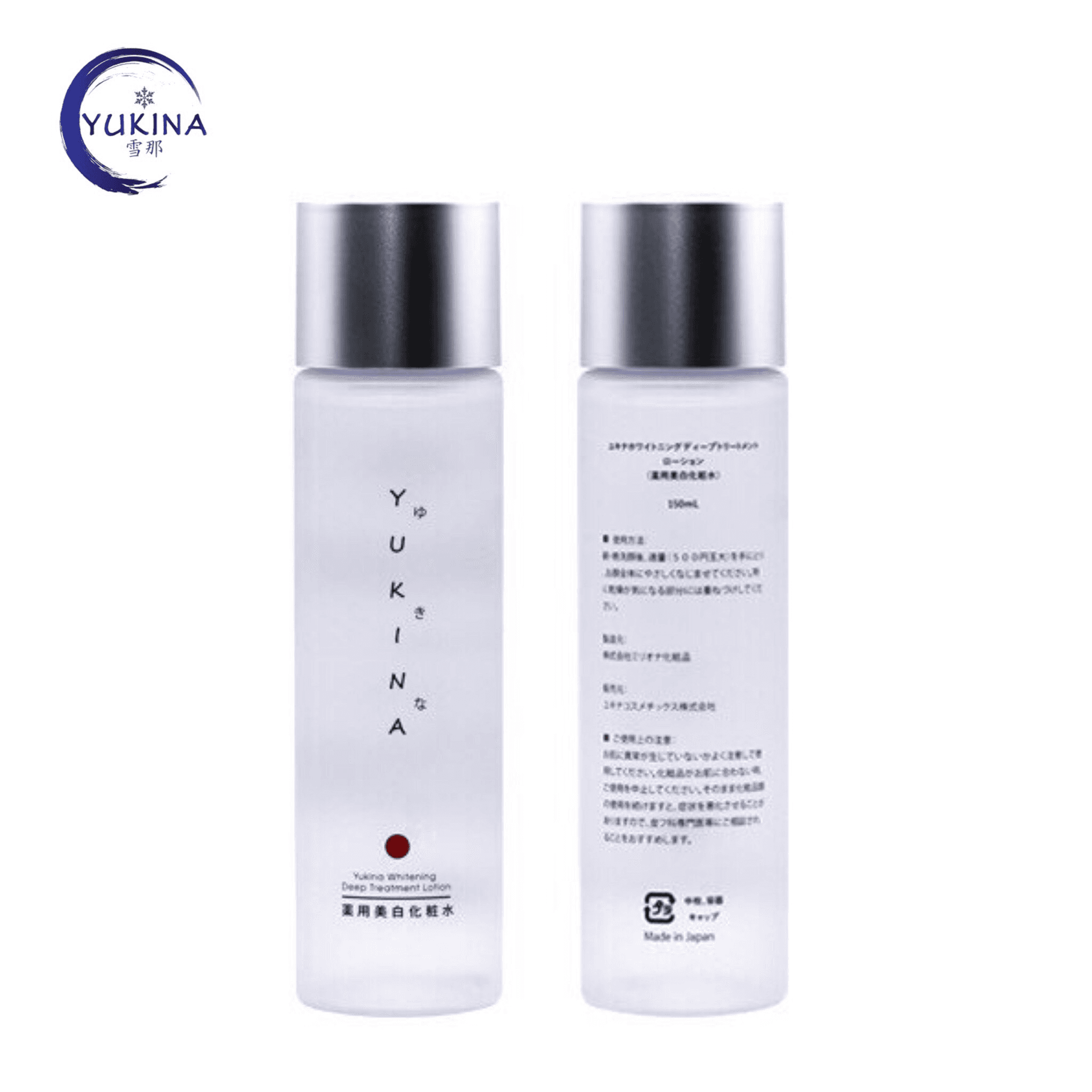 Ảnh Nước hoa hồng trắng da mờ nám Yukina whitening deep treatment lotion 150ml của Nhật