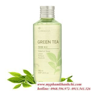 Ảnh Nước cân bằng da trà xanh TheFaceShop Green Tea Waterfull Toner 150ml