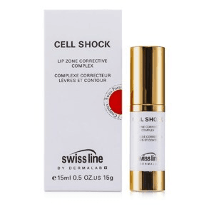 Ảnh Hỗn hợp cho môi, cằm Shock Lip Zone Corrective Complex Swissline 15ml