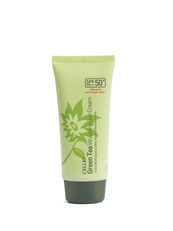 Ảnh Kem chống nắng Cellio Green Tea Whitening Sun Cream SPF50 PA+++