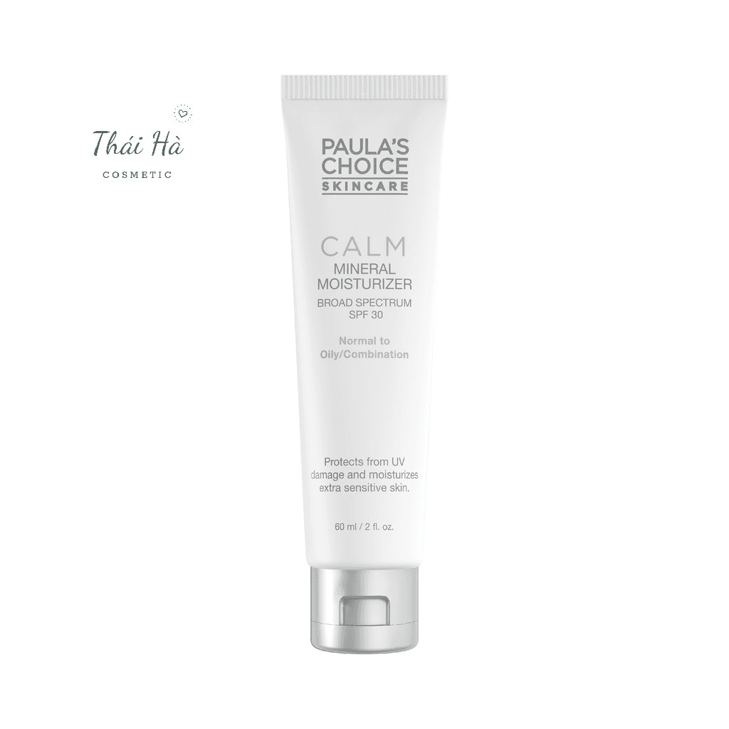 Ảnh Kem chống nắng cho da nhạy cảm Paula’s Choice Calm Mineral Moisturizer SPF 30 - 60ml
