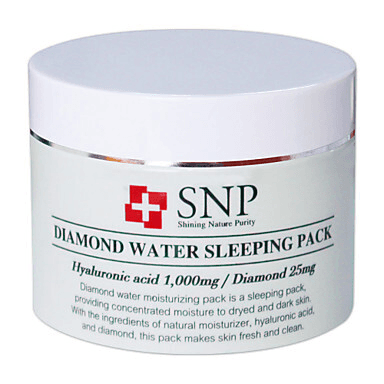 Ảnh Mặt nạ ngủ SNP diamond water sleeping pack