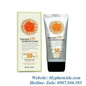 Ảnh Kem chống nắng 3W CLINIC UV Snail Day Sun Cream SPF50++