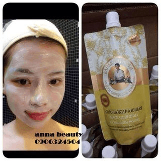 Ảnh Mặt Nạ Sữa Non Bà Già Agafia