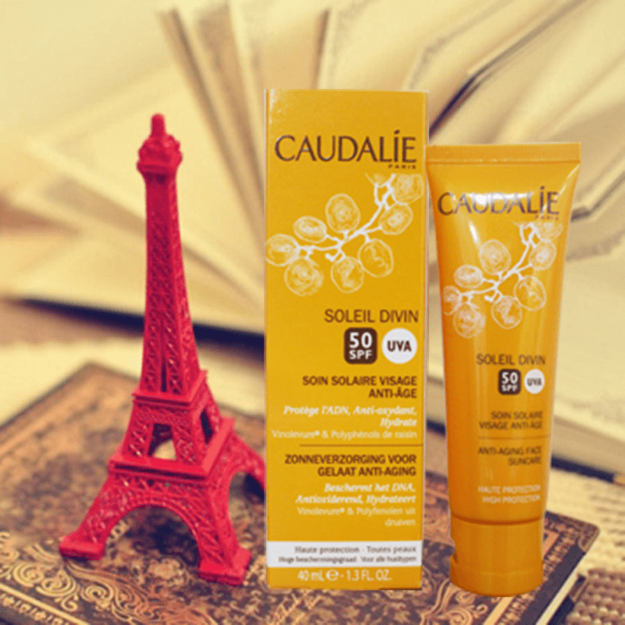 Ảnh Kem chống nắng Caudalie Soleil Divin Anti Aging Face Suncare SPF50 40ml Pháp