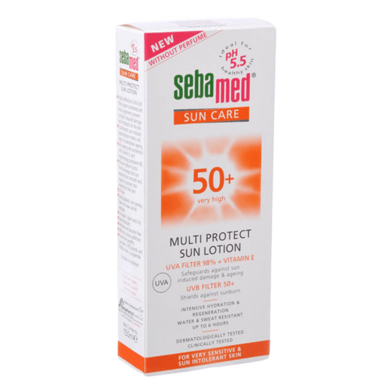 Ảnh Kem chống nắng cho da mặt Sebamed Sun Care Multi Protect Sun Cream SPF 50+ Without Perfume 75ml