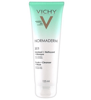 Ảnh Kem tẩy tế bào chết 3 tác dụng Vichy Normaderm 3in 1 Scrub 125ml